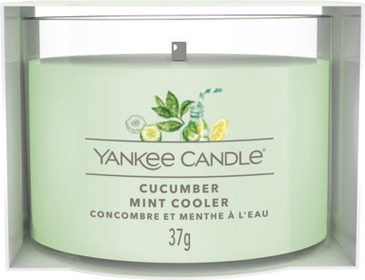 Yankee candle filled votive - cucumber mint cooler - 10 branduren - 1 stuk