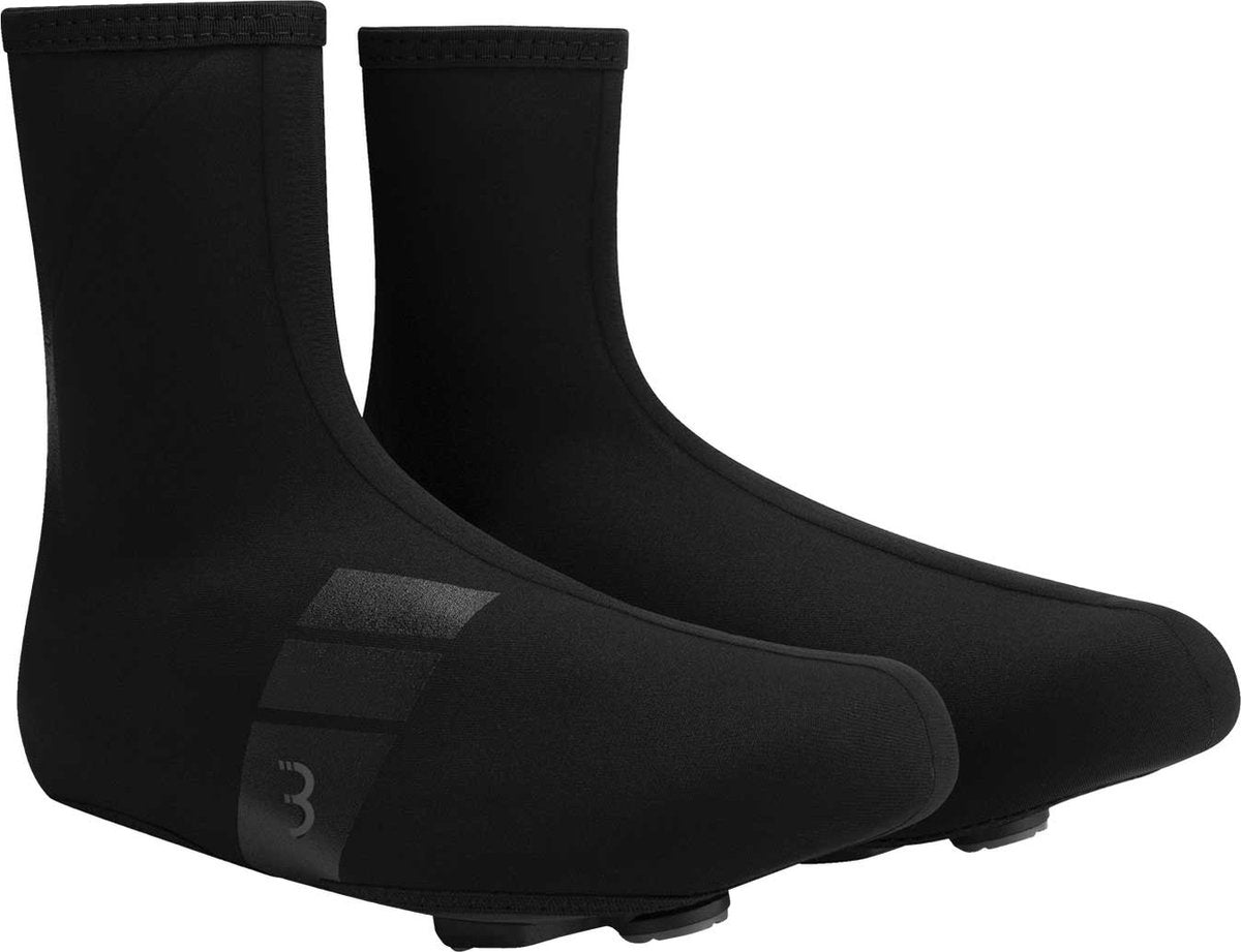 Bbb cycling heavyduty fiets overschoenen wielrennen mountainbike - overschoenen fiets - thermo en waterafstotend - zwart - maat 41 42 - bws-02b
