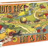 Tactic spellen van toen: auto race kat muis – bordspel – familiespel – vanaf 4 jaar – 2-6 spelers