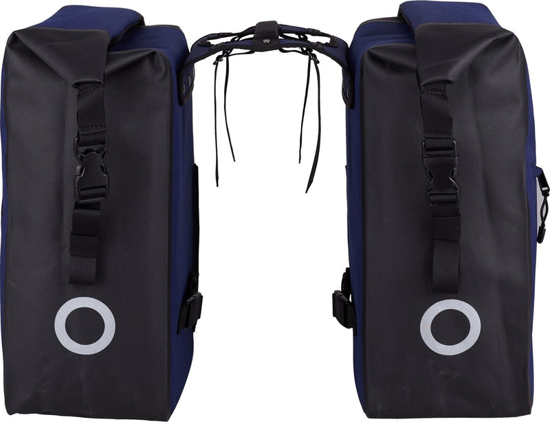 Willex dubbele tas combi 100% waterdicht blauw