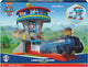 Paw patrol - speelfigurenset - uitkijktoren - met 2 chase-actiefiguren en politieauto