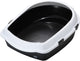 Ebi kattenbak space 70 - zwart - 56 x 70 x 27cm