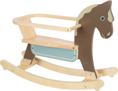 Small foot - hobbelpaard met zitje bruin