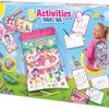 Ses creative 02401 activiteiten tas - armbandjes maken - kleuren - stickeren - knutselen op reis - versier je eigen tas
