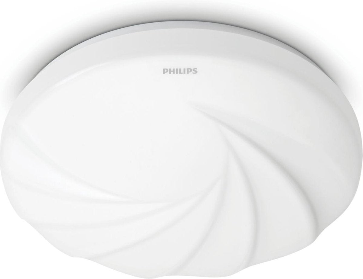 Philips led philips shore plafonnière - koelwit licht - wit - medium