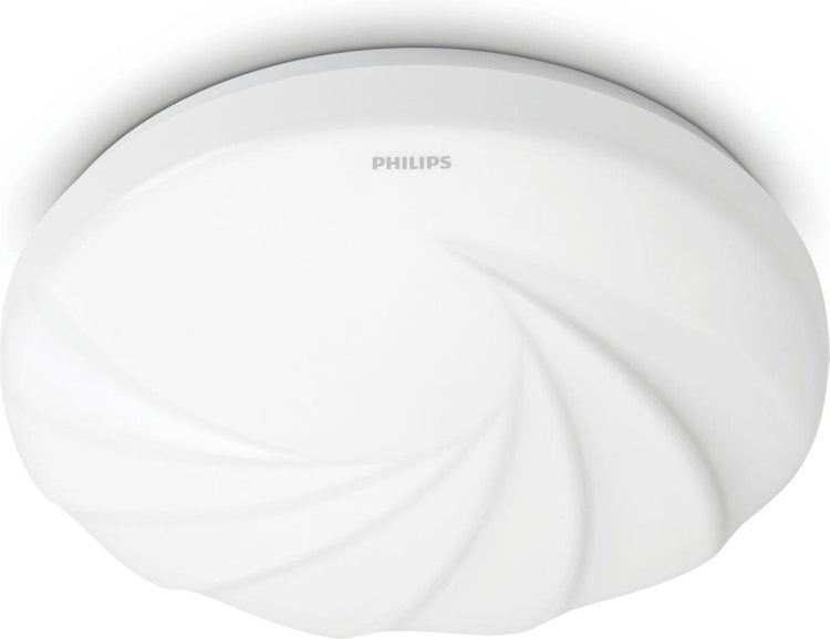 Philips led philips shore plafonnière - koelwit licht - wit - medium