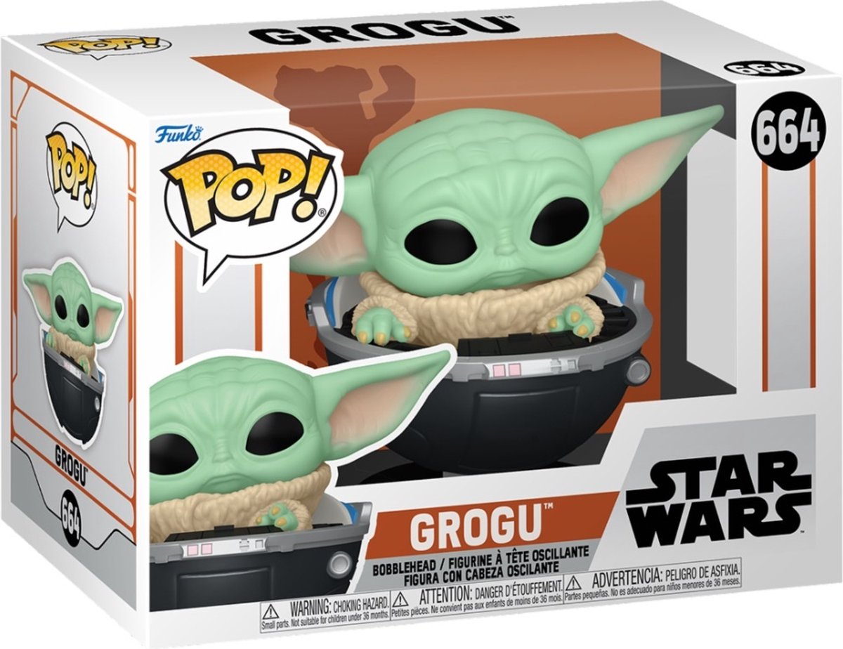 Funko pop star wars: grogu - pop #664