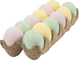 Creativ company https: www.cchobby.nl eieren-h-6-cm-pastelkleuren-12-stuk-1-doos - afbeelding 1