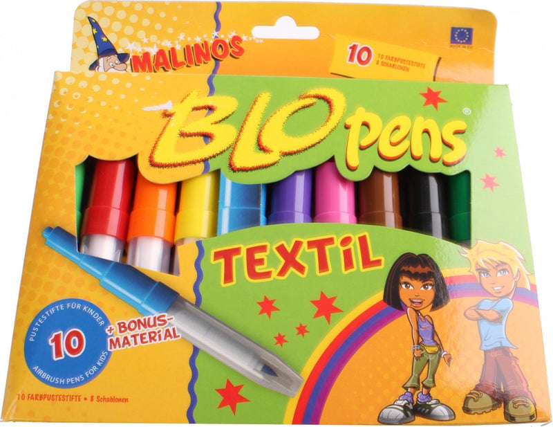 Malinos blopens textiel 10 stuks
