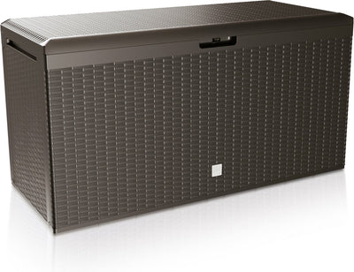 Prosperplast opbergbox - bruin - kunststof - 290 liter - 114 x 47 x 59 cm