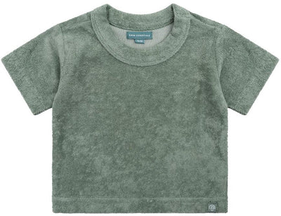 Swim essentials pure tones green boys top t-shirt