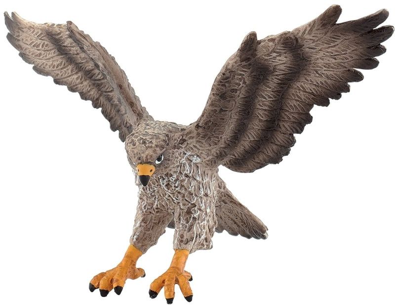 Bullyland 69385 – speelfiguur en verzamelfiguur buizerd – ca. 8 cm – levensecht en detailrijk vormgegeven – ideaal als educatief speelfiguur en klein cadeautje voor kinderen vanaf 3 jaar.