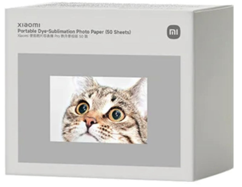 Xiaomi portable dye-sublimation photo paper (50 sheets)