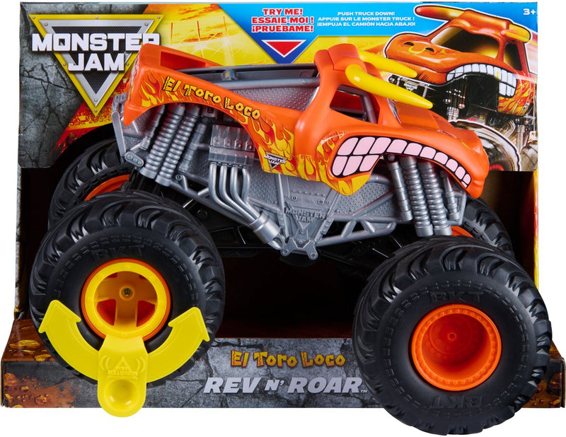 Monster jam truck rev 'n roar el toro loco - 1:15