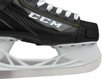 Ccm – supertacks 9355 – ijshockeyschaatsen – schaatsen heren – volwassenen – zwart – verstevigde support rvs speedblade – regular fit – maat eu 48
