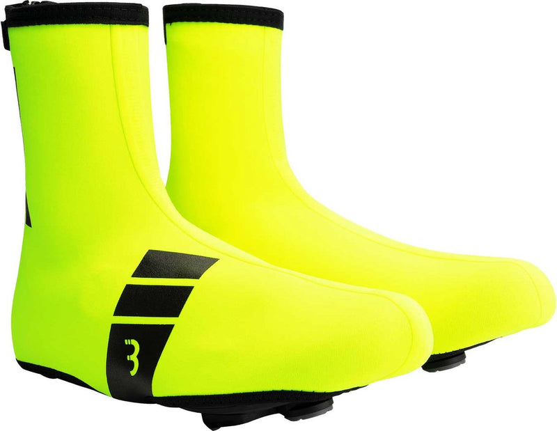 Bbb cycling heavyduty fiets overschoenen wielrennen mountainbike - overschoenen fiets - thermo en waterafstotend - neon geel - maat 41 42 - bws-02b