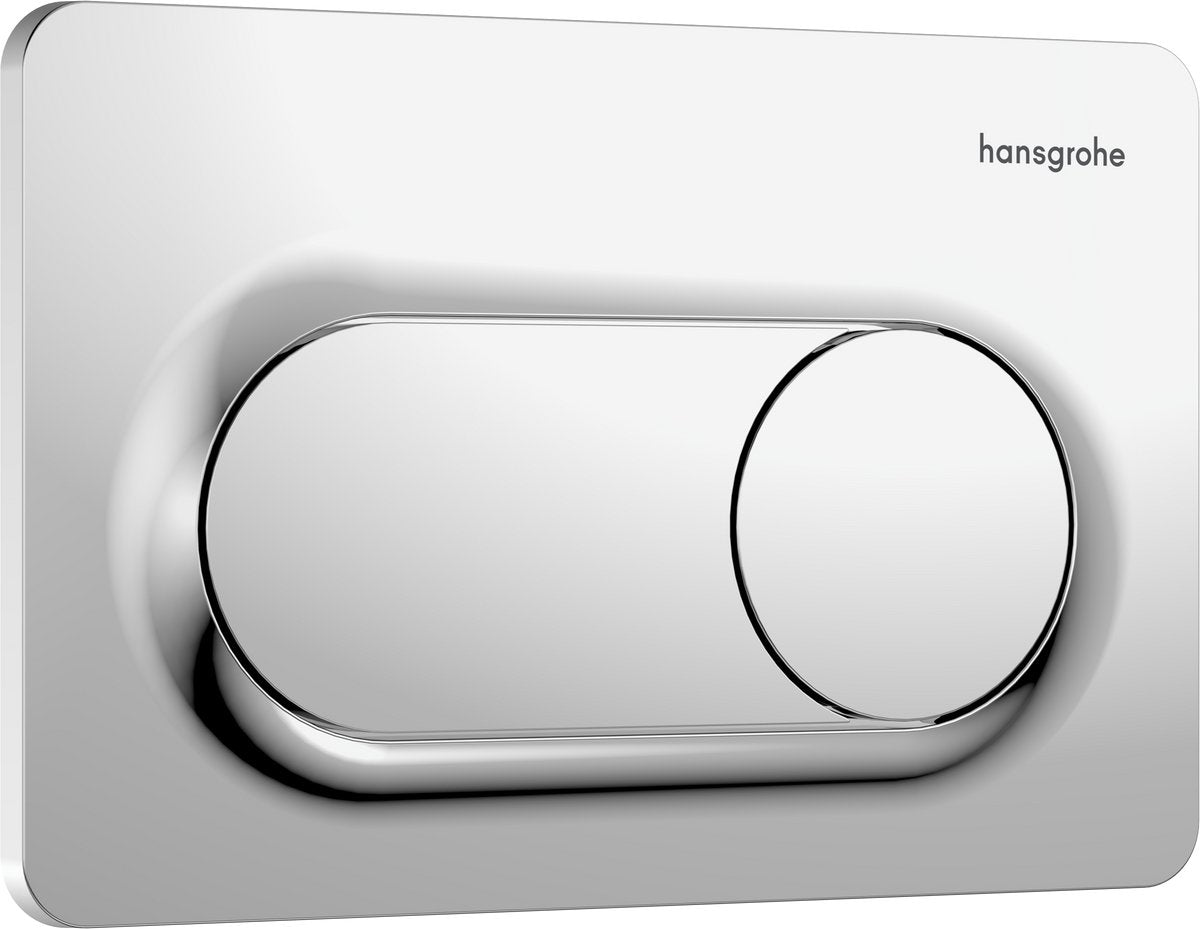 Hansgrohe iframe original s drukplaatvoor dual flush chroom