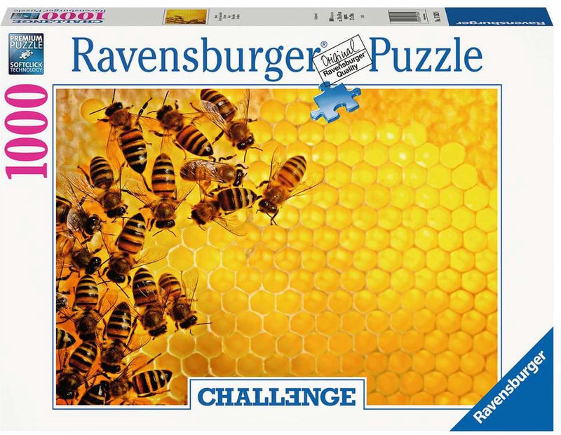 Ravensburger puzzel bijen - legpuzzel - 1000 stukjes