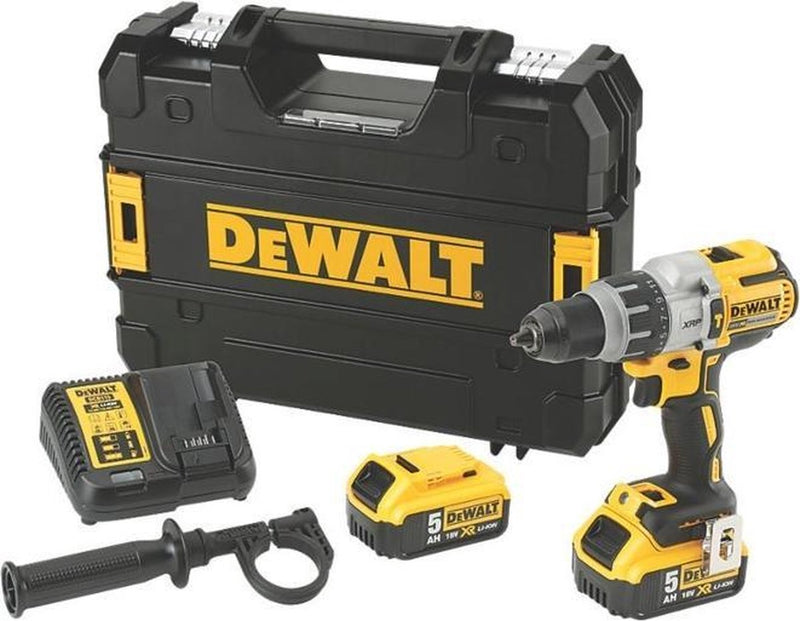 Dewalt dcd996p2-qw - boorhamerboormachine - accu - 820 w - 3 versnellingen - boorringsleutel 13 mm