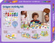Avenir crayon activity kit - bos concert - 3 in 1 - kleuren-bouwen-spelen - 3 jaar