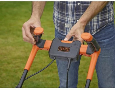 Black+decker black decker grasmaaier 42cm 1800w - fiets met handvat bemw481bh