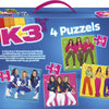 K3 4in1 puzzel - sterretjes