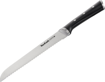 Tefal ice force broodmes - 20 cm - rvs - ergonomisch handvat - voor brood en gebak