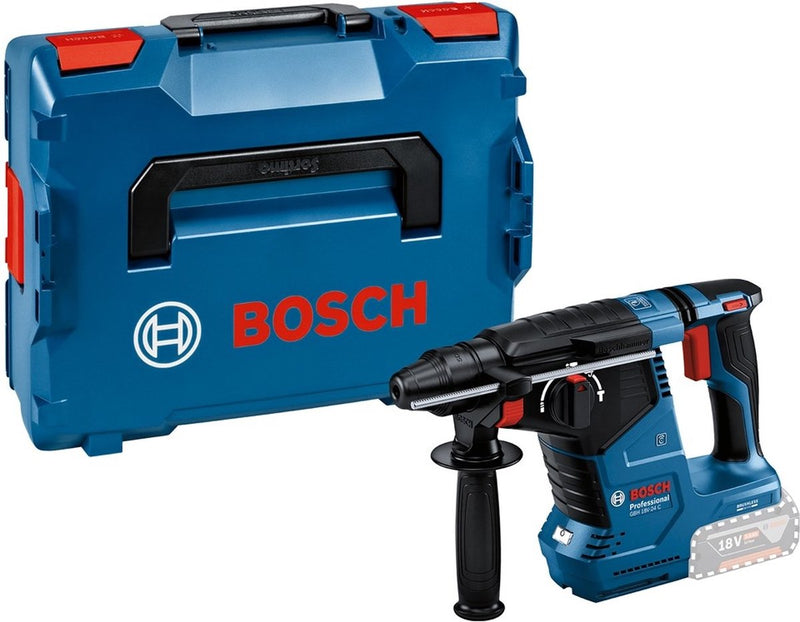 Bosch professional gbh 18v-24 c accu combihamer sds-plus 2,4j 18v basic body in l-boxx - 0611923002