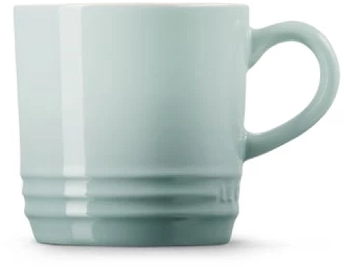 Le creuset koffiebeker 0,2l aardewerk sea salt
