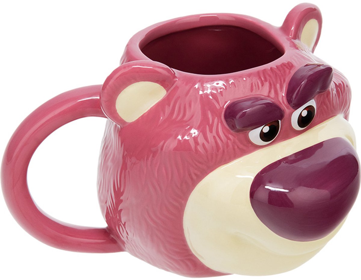 Paladone toy story lotso 3d mok – keramische beker 680 ml –