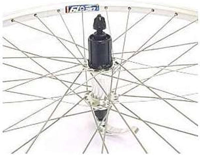 Roland Achterwiel 28 uitval cass 8 9v ZAC19 zilver RVS spk