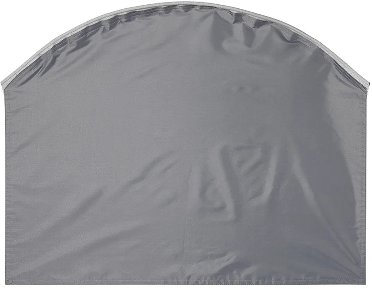 Proplus wielhoes - 77x60cm - autobanden beschermhoes - bandenhoes camper caravan - grijs