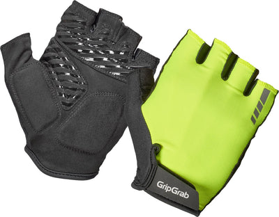 Gripgrab - proride rc max korte vinger zomer fietshandschoenen met padding - geel hi-vis - heren - maat xxl