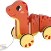 Small foot - houten trekfiguur dino