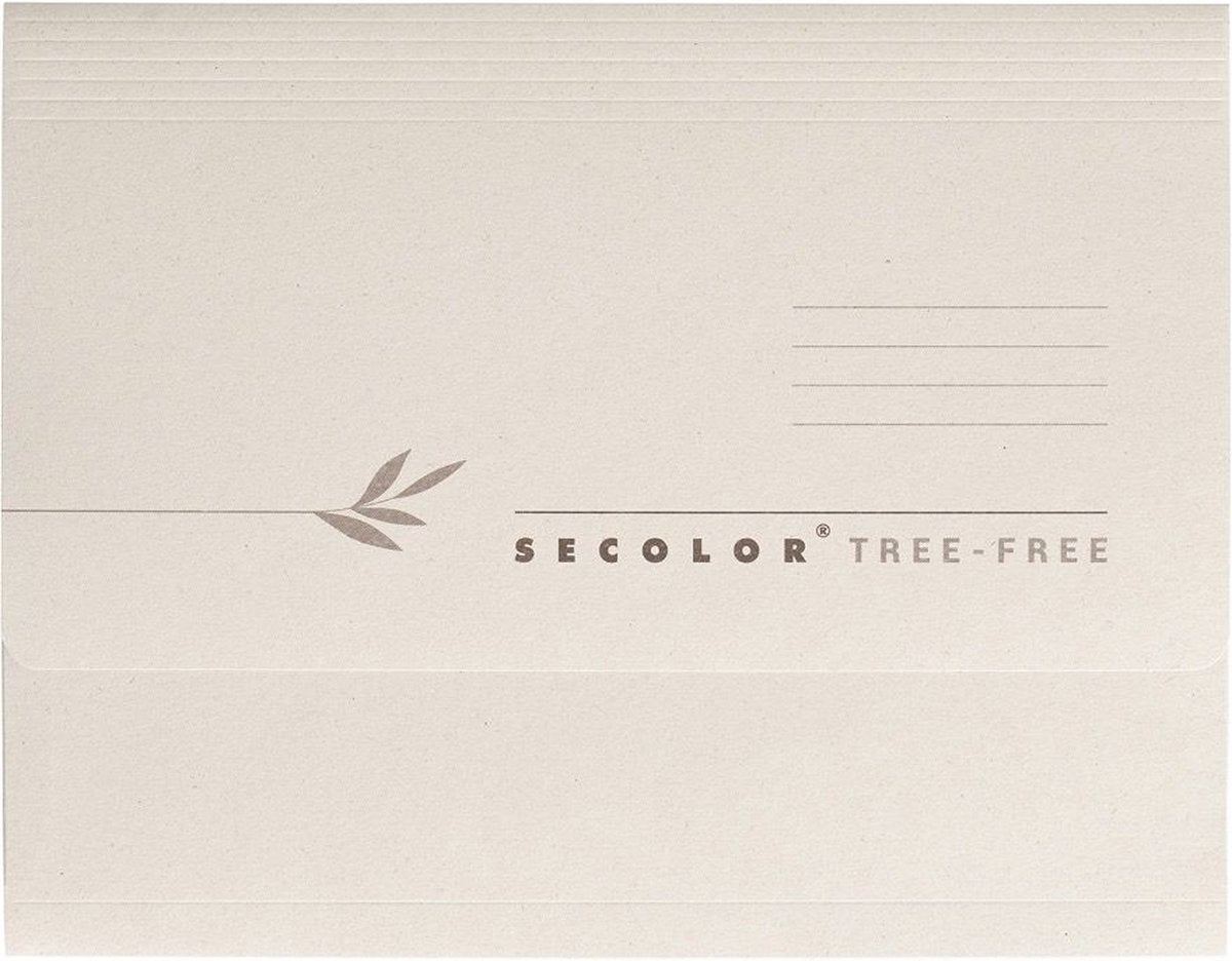 Jalema pocketmap secolor tree-free voor ft folio (34,8 x 23 cm), beige