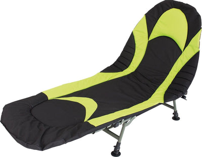 Eurotrail kampeerbed queen - zwart lime