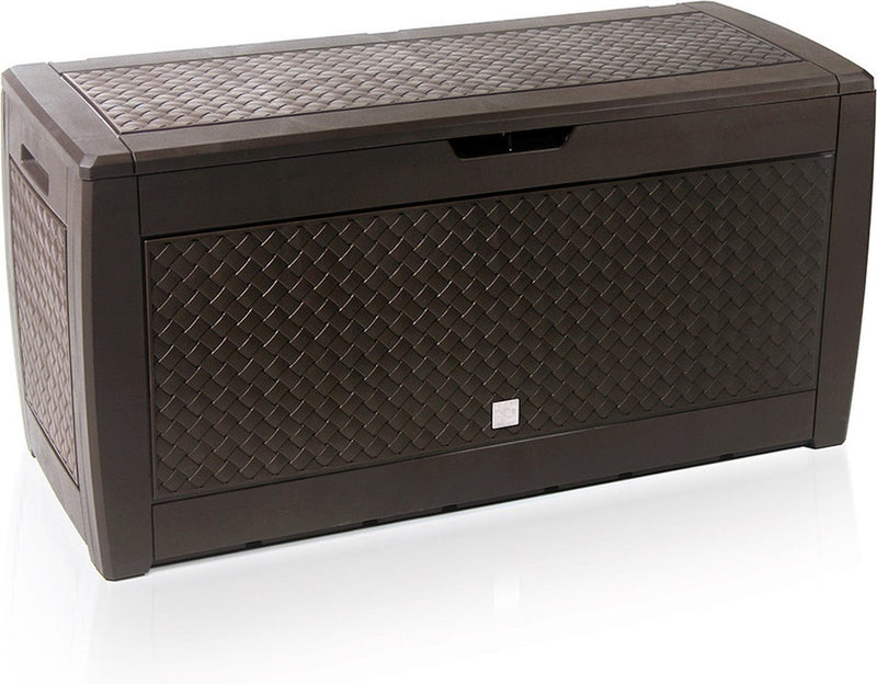 Prosperplast opbergbox - bruin - kunststof - 310 liter - 119 x 48 x 60 cm