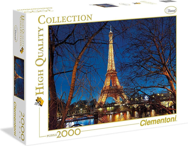 Clementoni - puzzel - 2000 stukjes - parijs - puzzel voor volwassenen - high quality collection