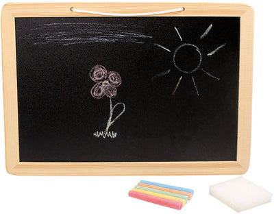 Small foot - houten krijtbord met gekleurde krijtjes, 7dlg.