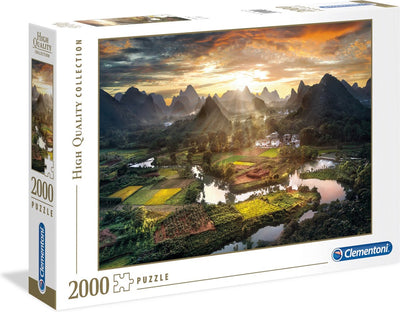Clementoni - puzzel - 2000 stukjes - china - high quality collection - puzzel voor volwassenen