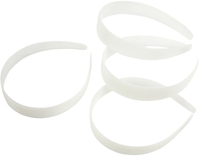 Creativ company cc haarband 25 mm wit 5 stuks