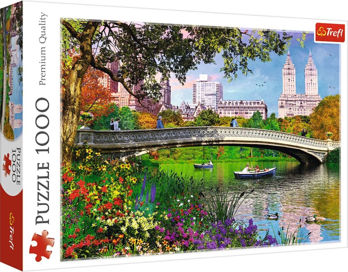 Trefl central park , new york - puzzel - 1000 stukjes