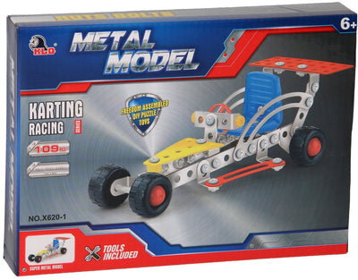 Lobbes constructie metaal raceauto, 109dlg.