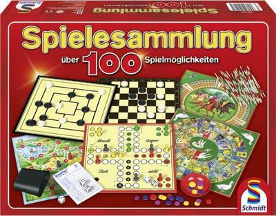 Schmidt spiele spielesammlung, 100 spielmöglichkeiten bordspel