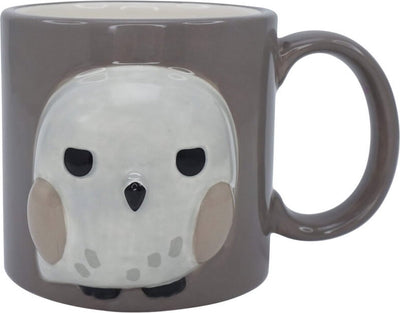 Half moon bay harry potter - kawaii hedwig mok in reliëf 350ml