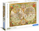 Clementoni puzzel antieke wereldkaart, 2000st.