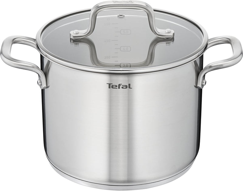 Tefal virtuoso set 5-delig (hoge kookpan 22, steelpan 16, kookpan 18 20 24) - inductie
