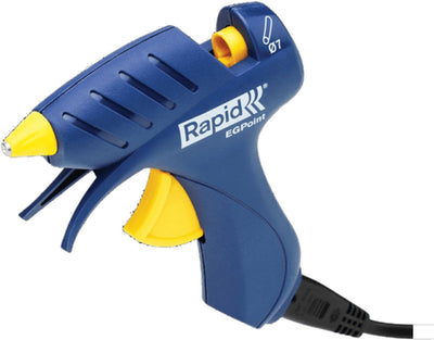 Rapid egpoint - klein lijmpistool - draadloos - met standaard - d7mm - blauw