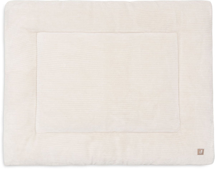 Jollein boxkleed baby - 75x95cm - cloudy rib - polyester - oatmeal