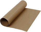 Creativ company faux leather papier donkerbruin, 1mtr. - afbeelding 1